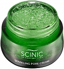 Scinic~Увлажняющий гель-крем на основе газированной минеральной воды~Sparkling Pore Cream